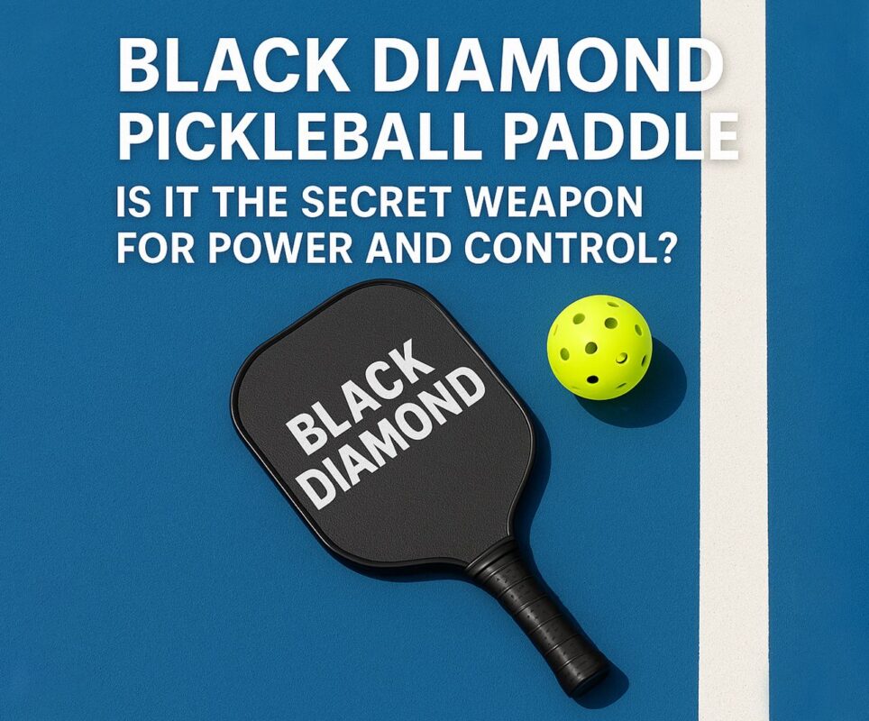 Black Diamond pickleball paddle