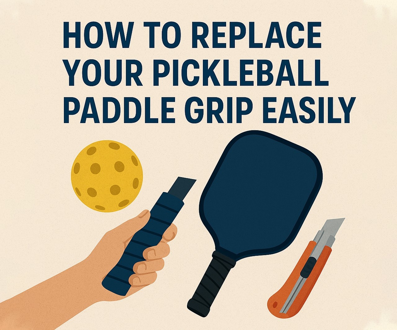 Pickleball Paddle Grip