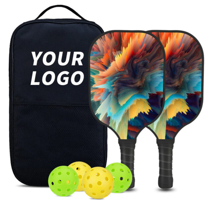 Modern Digital Art Pickleball Kit