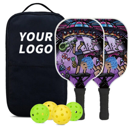 Neo-Pop Art Pickleball Kit