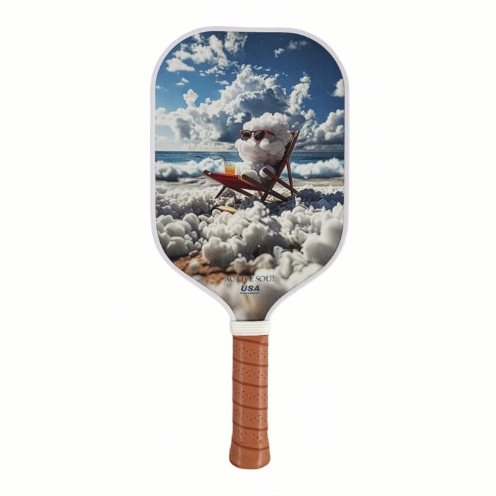 Beach Printed Paddle Pickleball