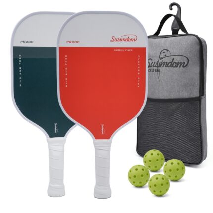Fiberglass Multi Color Pickleball Kit