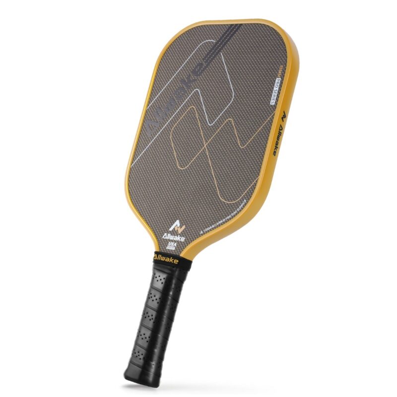 Yellow Edge Carbon Fiber Paddle