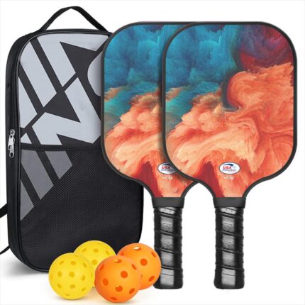 New Abstract Design Pickleball Set