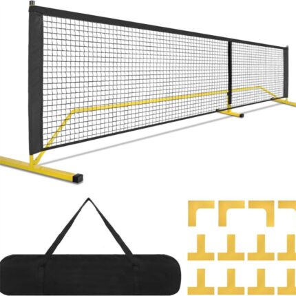 Foldable Anti Rust Pickleball Net Set