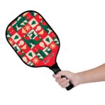 Christmas Pickleball Paddle Set
