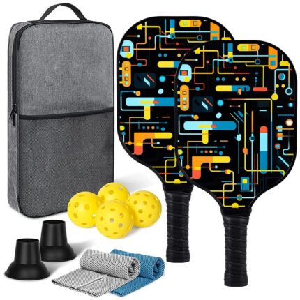 Ball Picker Dual Paddle Pickleball Kit