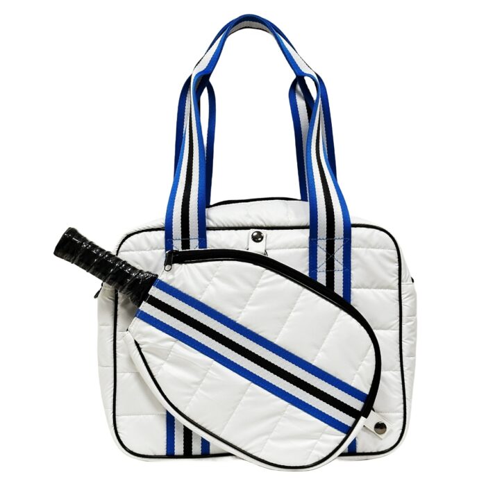 Sports White Duffle Bag for Paddles