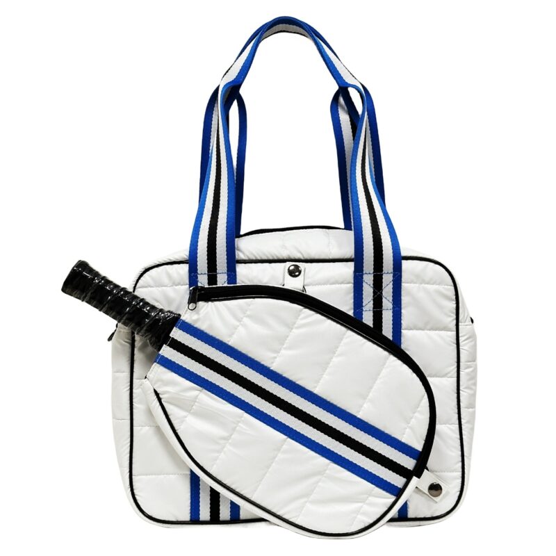 Sports White Duffle Bag for Paddles
