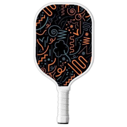 Durable Geometric Neon Paddle