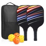 Lightweight Pickleball Paddle Set