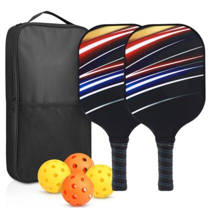 Lightweight Pickleball Paddle Set