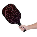 Retro Lines Pickleball Paddle