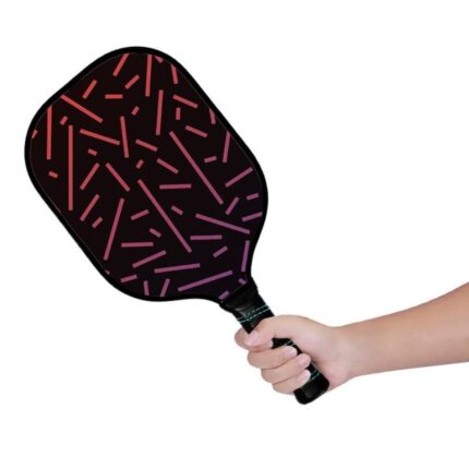 Retro Lines Pickleball Paddle