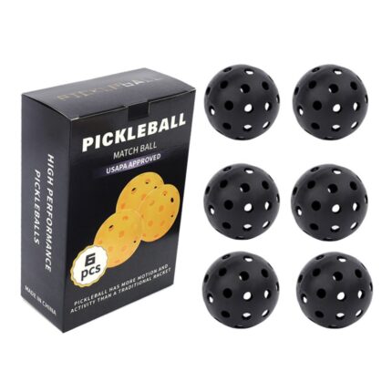 Professional Set of 6 Pickle Balls