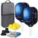 Travel Pickleball Set with Accessories