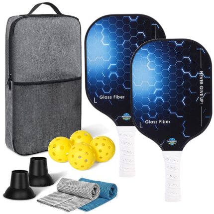 Travel Pickleball Set with Accessories