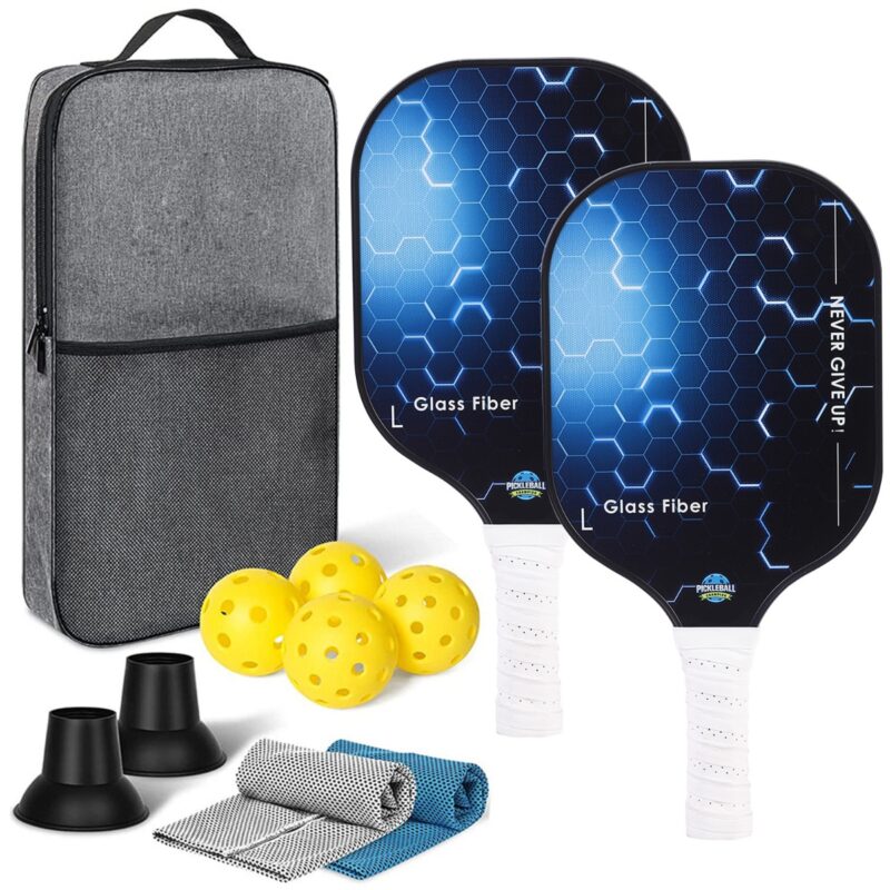 Travel Pickleball Set with Accessories
