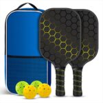 Custom Yellow Honeycomb Pickleball Kit