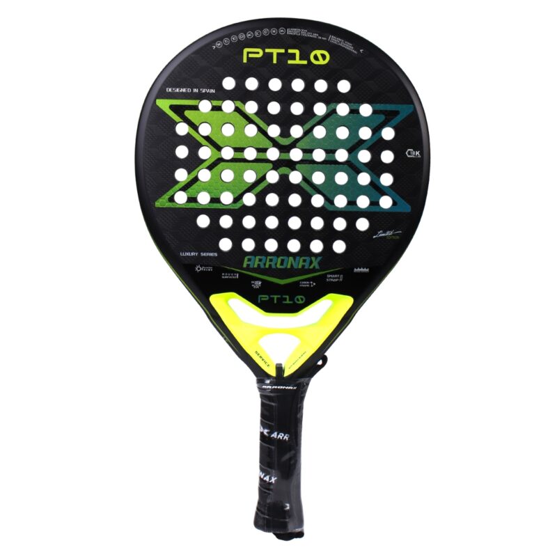 18K Carbon Racket with Custom Logo