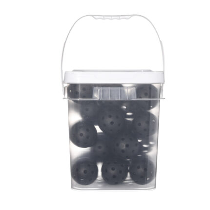 High Quality 36pc Black Balls Bucket