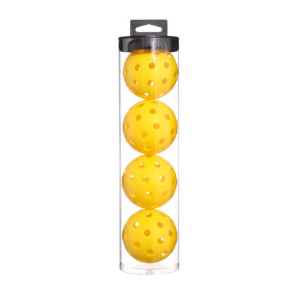 Durable 40 Holes Yellow Pickleball Set