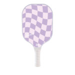 Checkerboard Print Pickleball Paddle