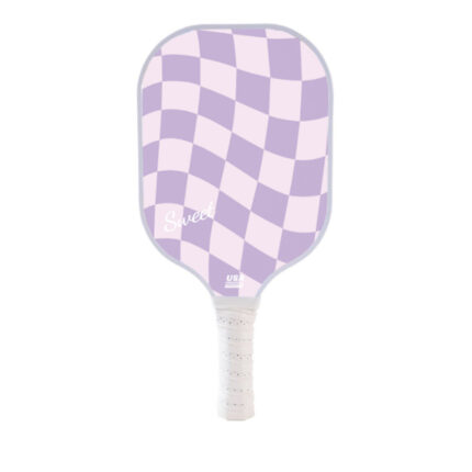 Checkerboard Print Pickleball Paddle