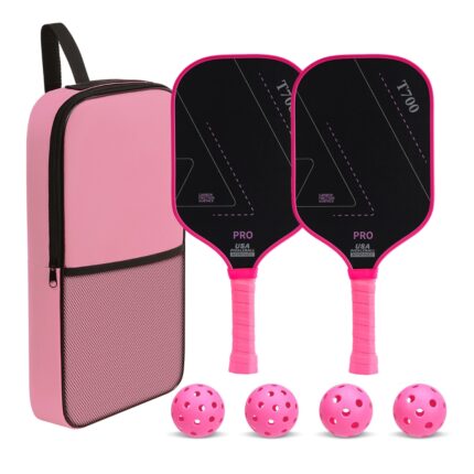 T700 Carbon Pickleball Set with Bag