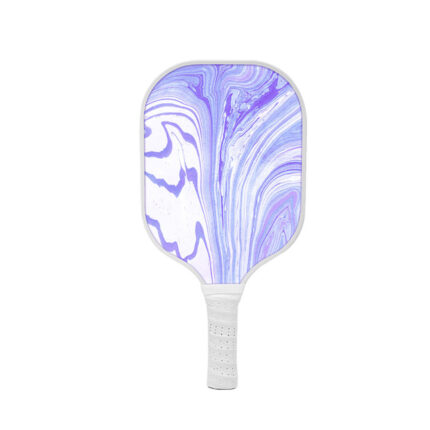 Abstract Waves Paddle Pickleball Racket