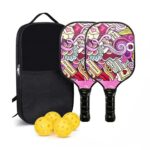 Custom Design Pickleball Paddle Set