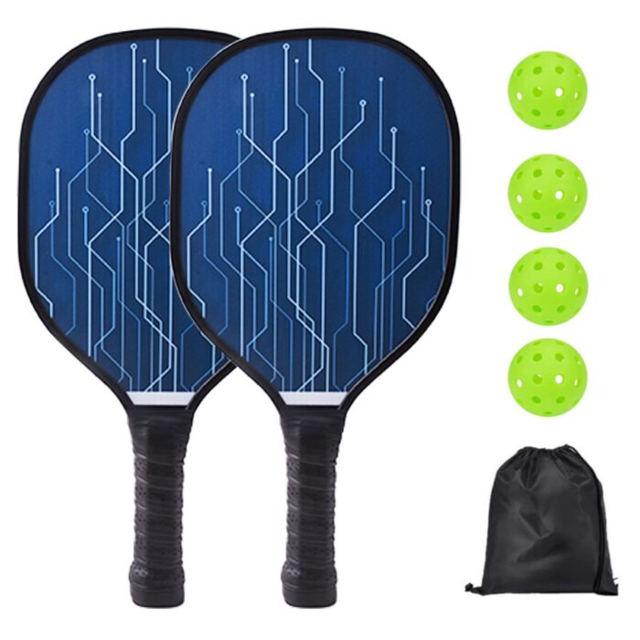 Paddles Set with Balls for Pickleball