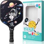 Kids Fiberglass Racket Cute Design