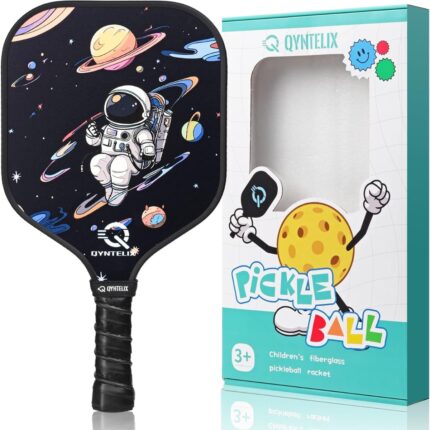 Kids Fiberglass Racket Cute Design