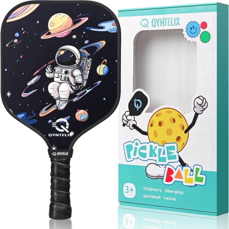 Kids Fiberglass Racket Cute Design
