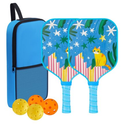 Fiberglass Pickleball Kit for Kids Fun