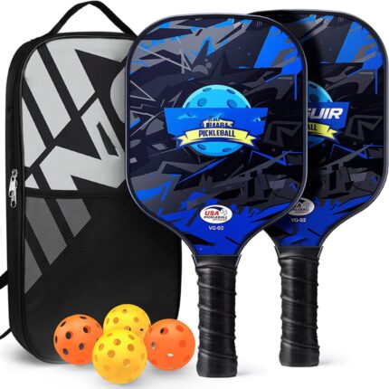 Lightweight Pickleball Racquet Set