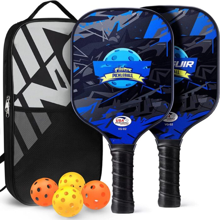 Lightweight Pickleball Racquet Set