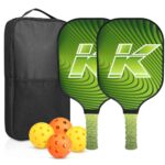 Paddle with Anti Slip Grip Set