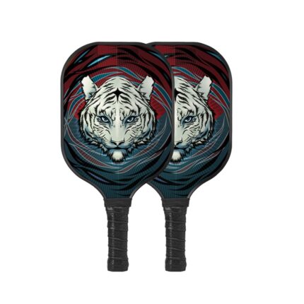 Printed Tiger Face Paddle Games