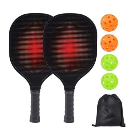 Red Digital Print Paddle Set Games