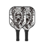 Custom Skeleton Face Paddle Fun