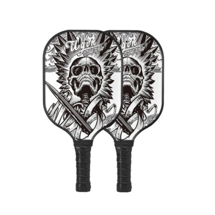 Custom Skeleton Face Paddle Fun