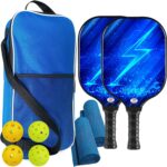 Strong Fiberglass Paddles Set Games