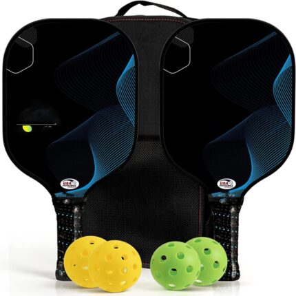 Set of Pickleball Rackets for Kids