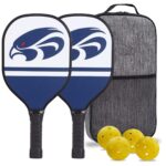 Wood Surface Pickleball Racket