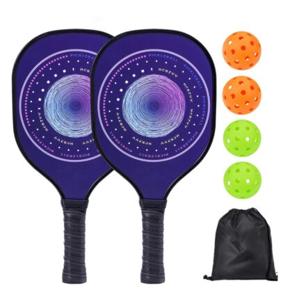 Quality Wooden Paddles Set with Bag