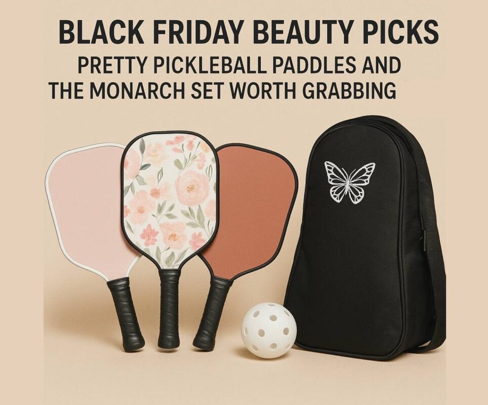 Pretty Pickleball Paddles