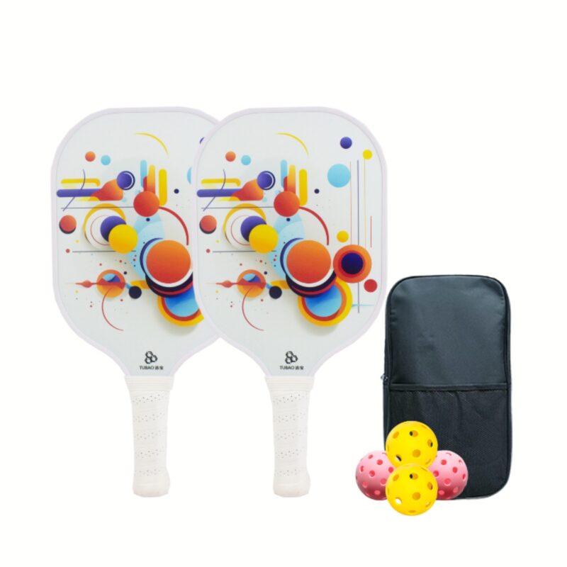 Glass Fiber Paddle Set for Pickleball