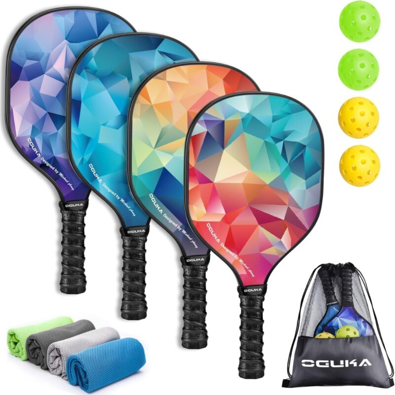Latest Pickleball Paddles Set of 4